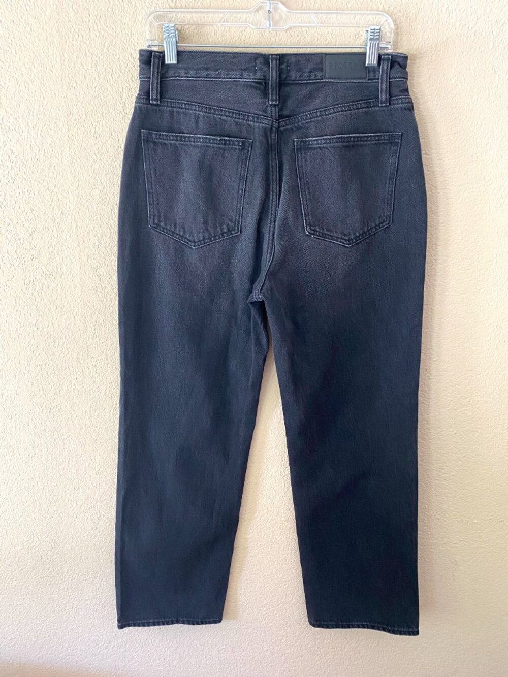 Pistola Cassie Super High Rise Straight Jean in Stormy 28P - Picture 3 of 10